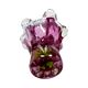 Chřibská Sklárna J. Hospodka vase, art glass, Czechoslovakia, 1960s.