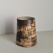 Ceramic Vase by Jacques Pouchain for Atelier Dieulefit, 1960s / Mid-Century / collection/ French ceramics