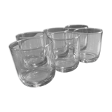 Set of 6 Arcoroc water glasses