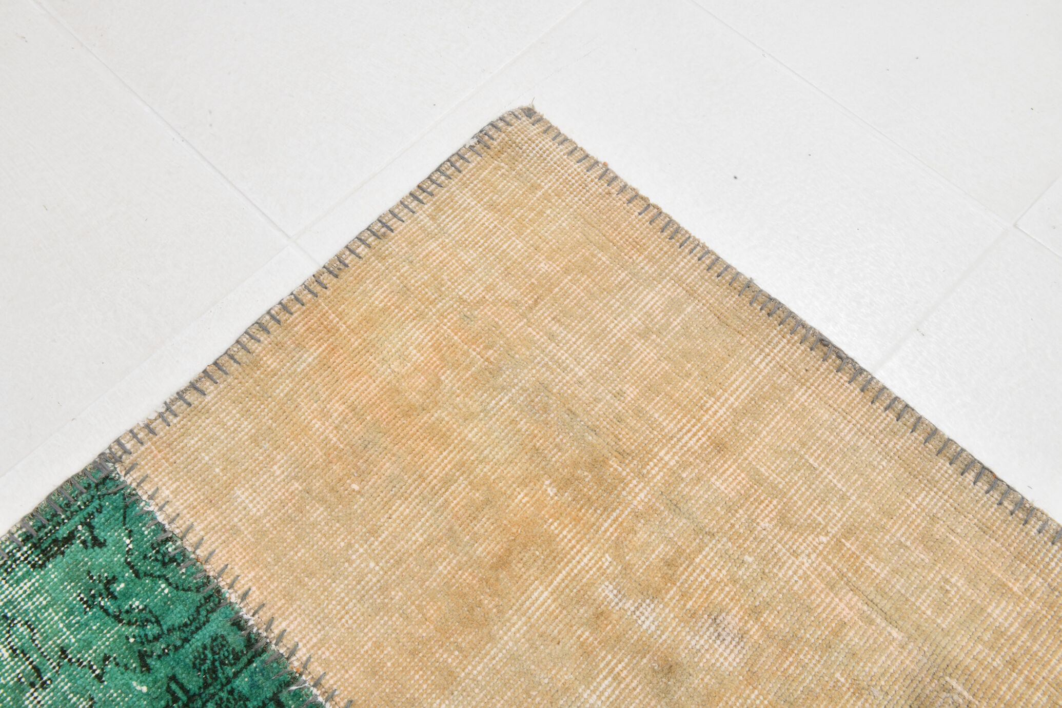 Distressed multicolor turkish rug 299x209 cm