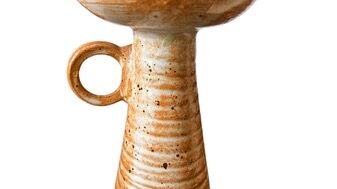 Pair of vintage candle holders