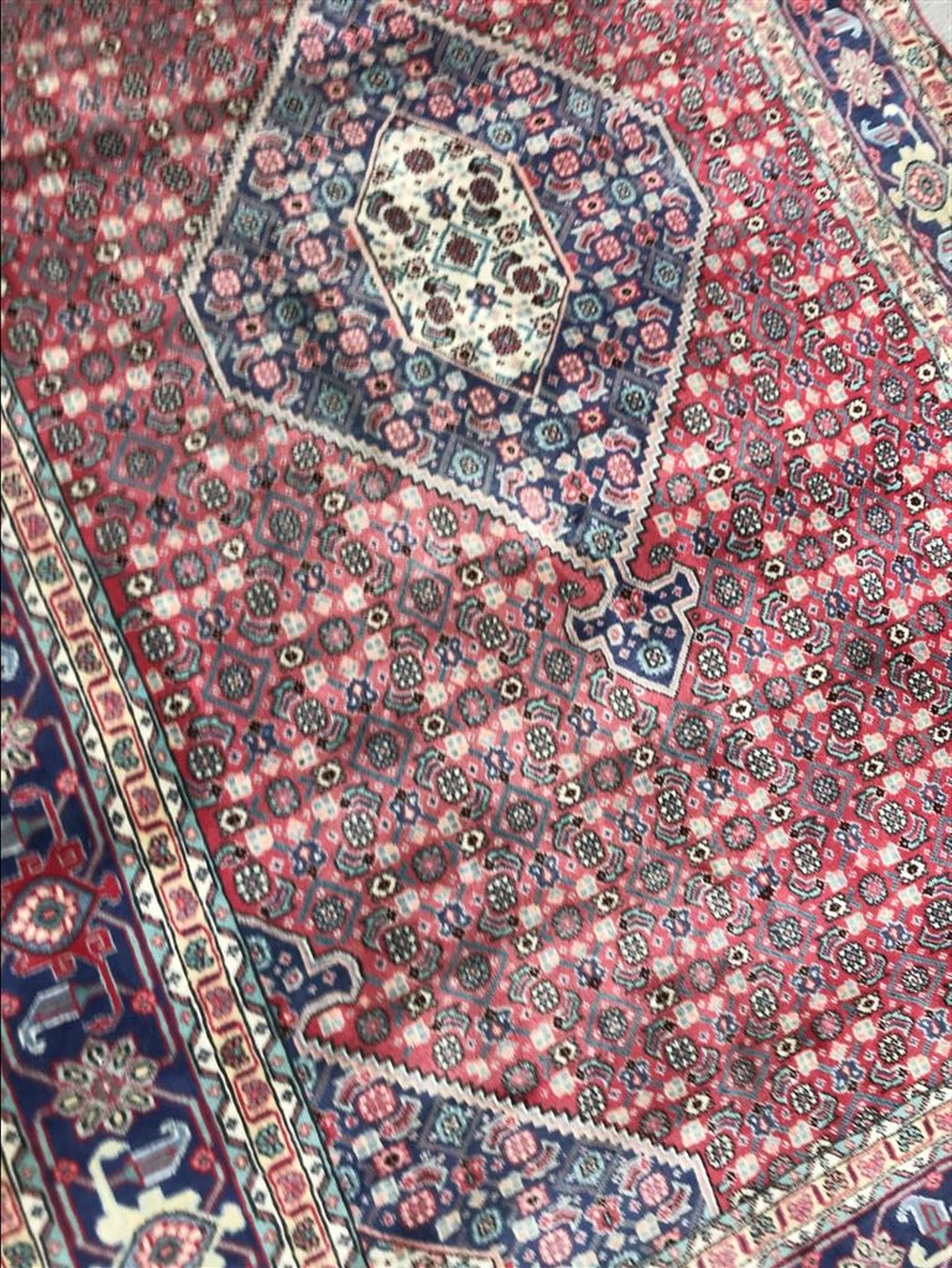 Former carpet Tabriz Iran 186x300 cm