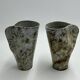 Ceramic mugs by alexandre kostanda (1921-2007)