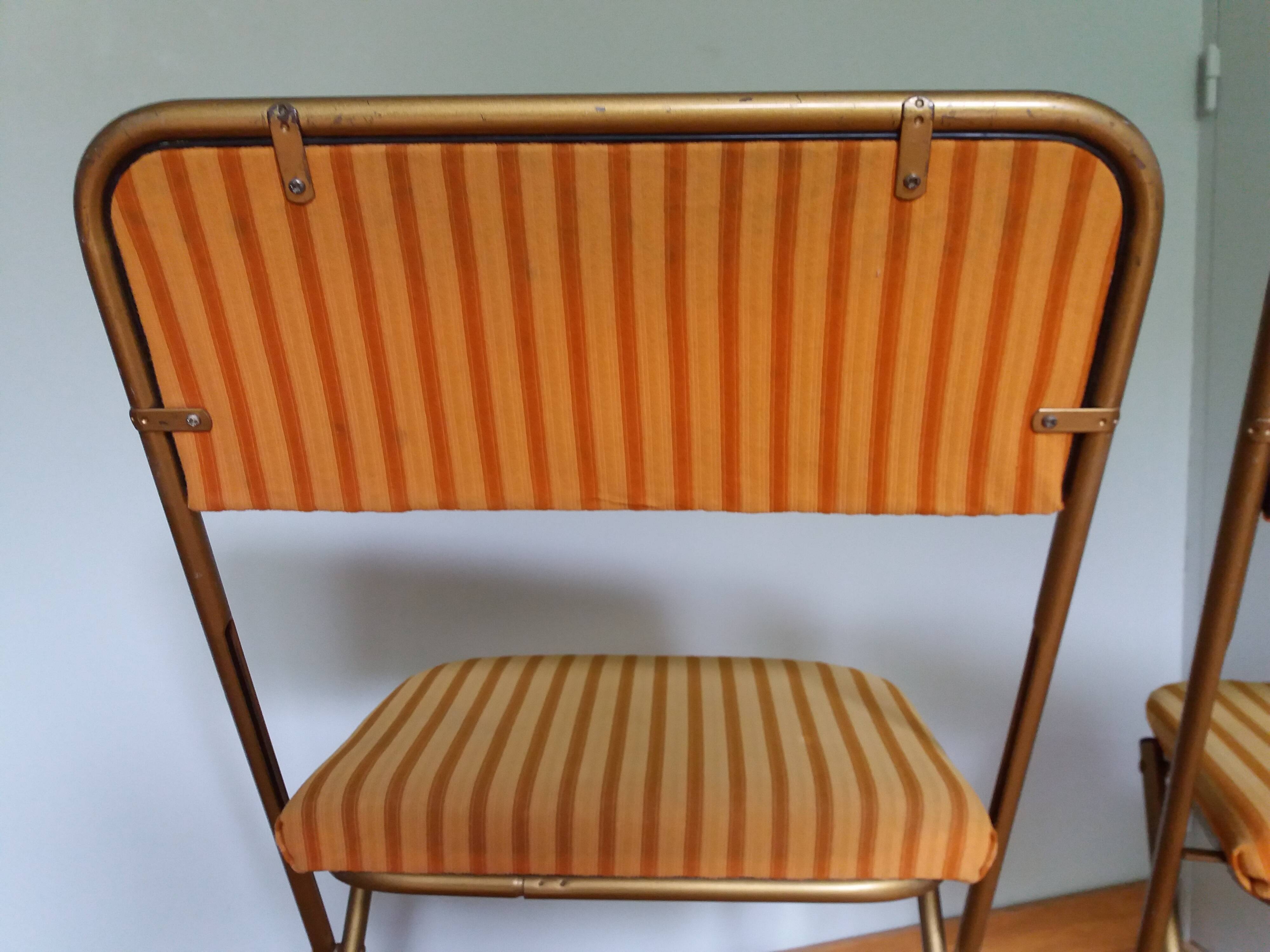 Lafuma folding chairs from the 70s