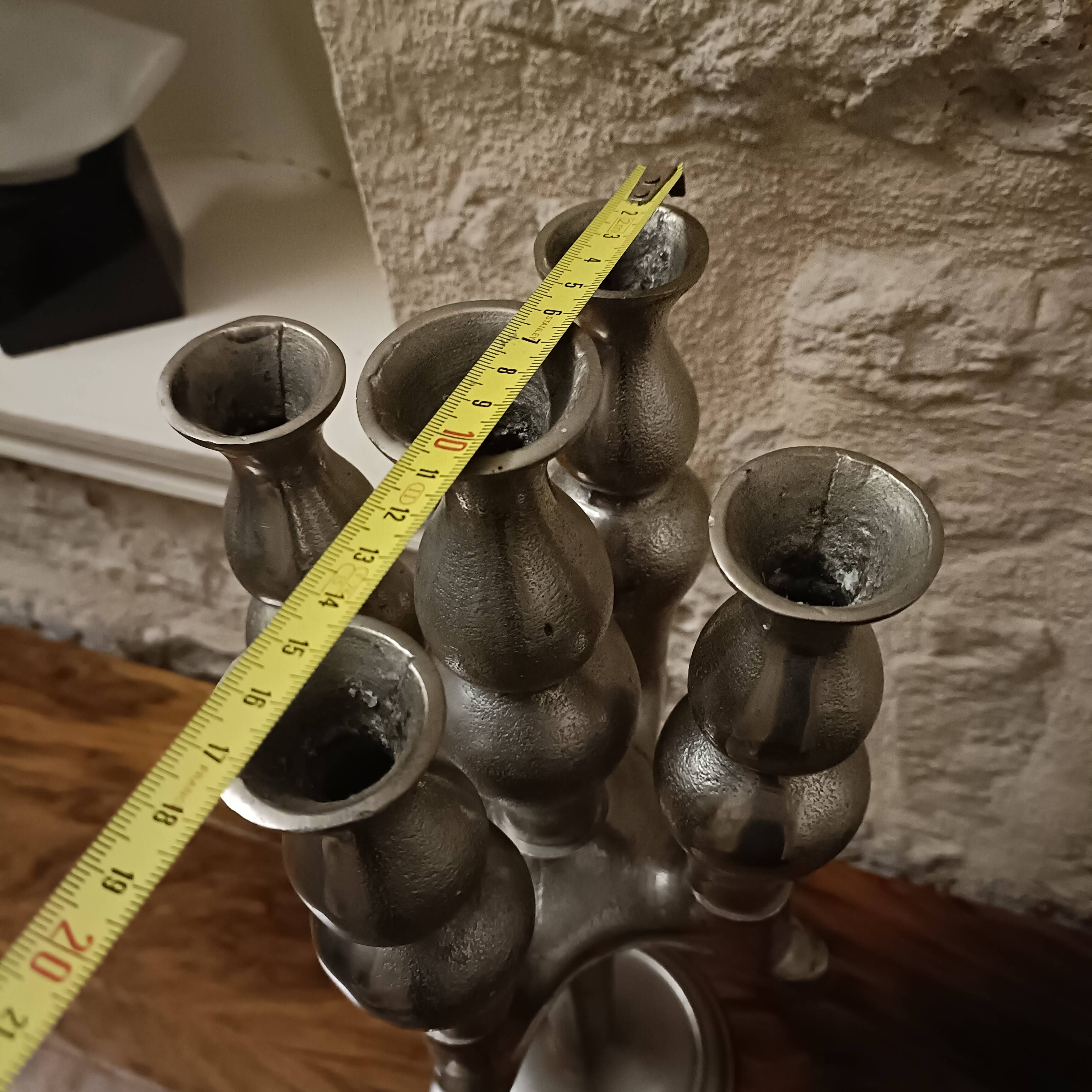 Vintage five-light candlestick