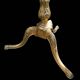Bronze and brass floor lamp Italy 50
