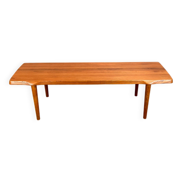Large coffee table by John Boné for Mikael Laursen, teak, 1960s