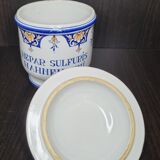 Pharmacy pot in Malicorne earthenware