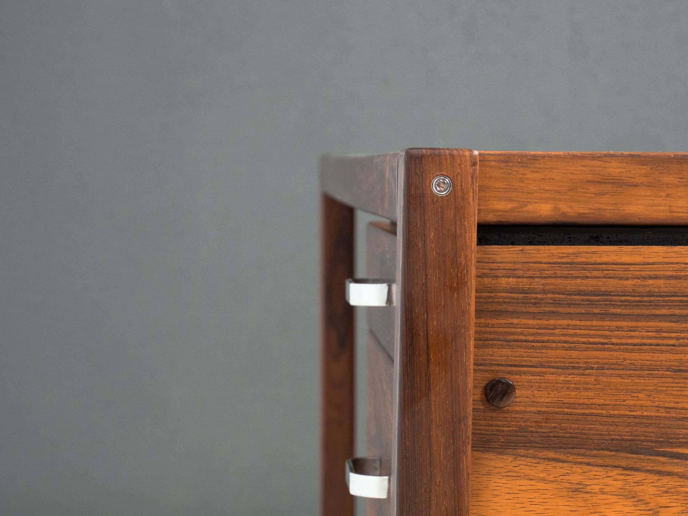 L’Atelier San Paolo rosewood writing desk by Jorge Zalszupin