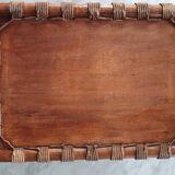 Scandinavian wooden and rope plateau