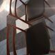 Ensemble de 4 chaises vintage en palissandre des années 60