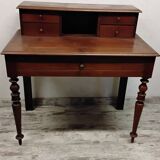 Old wooden desk