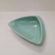 Beautiful turquoise ashtray from the 1950s.