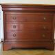 Fruit wood ogee chest of drawers - Louis Philippe style - 4 drawers - 1980s