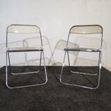 Pair of chair Piretti for Castelli 1970