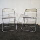 Paire de chaise Piretti pour Castelli 1970