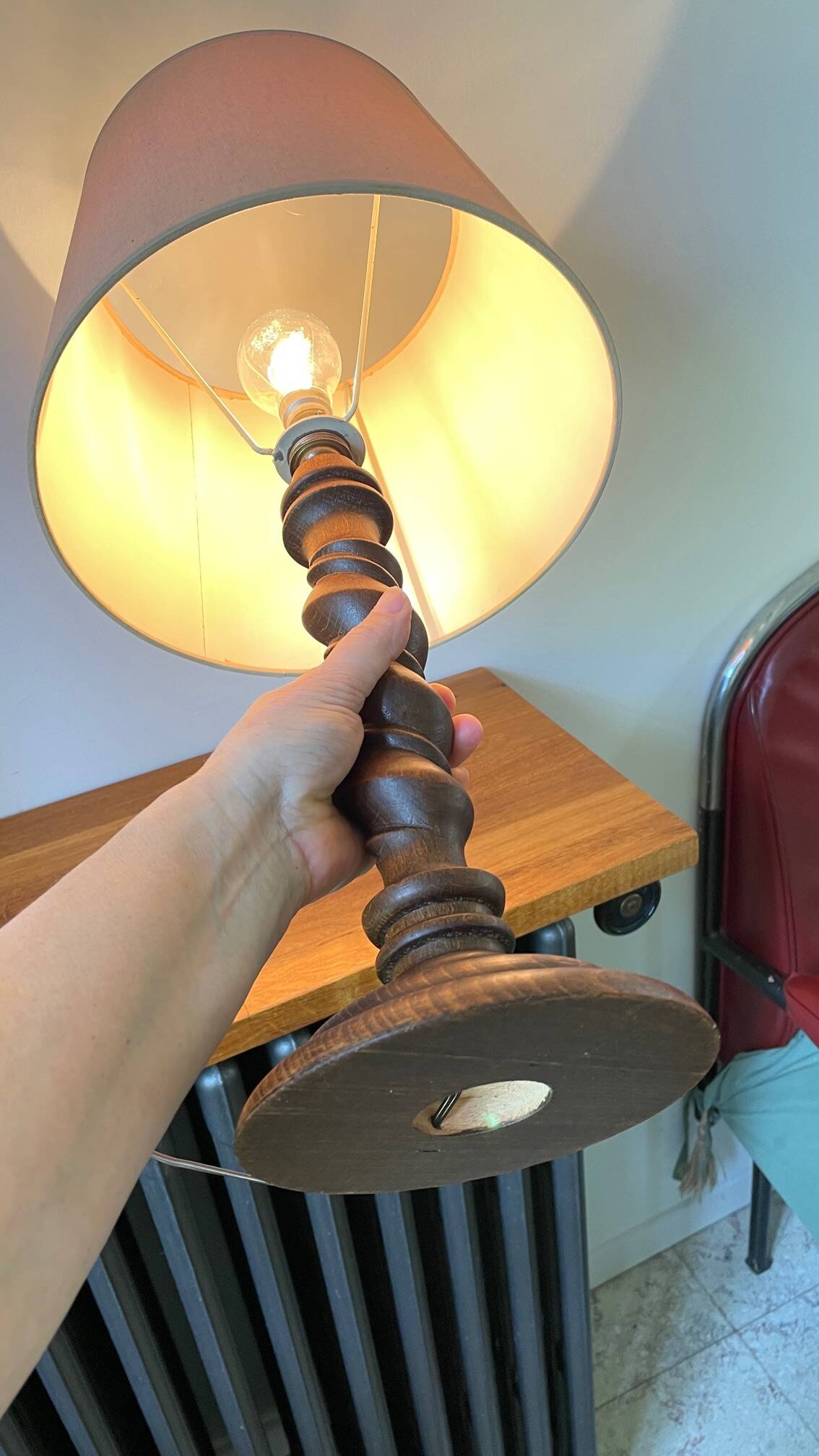 Vintage countryside lamp