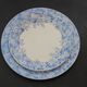 Rare plate service 6 people "Récamier" U&C Sarreguemines and Digoin late nineteenth °