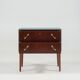 Mahogany and teak chest of drawers from the 1950s