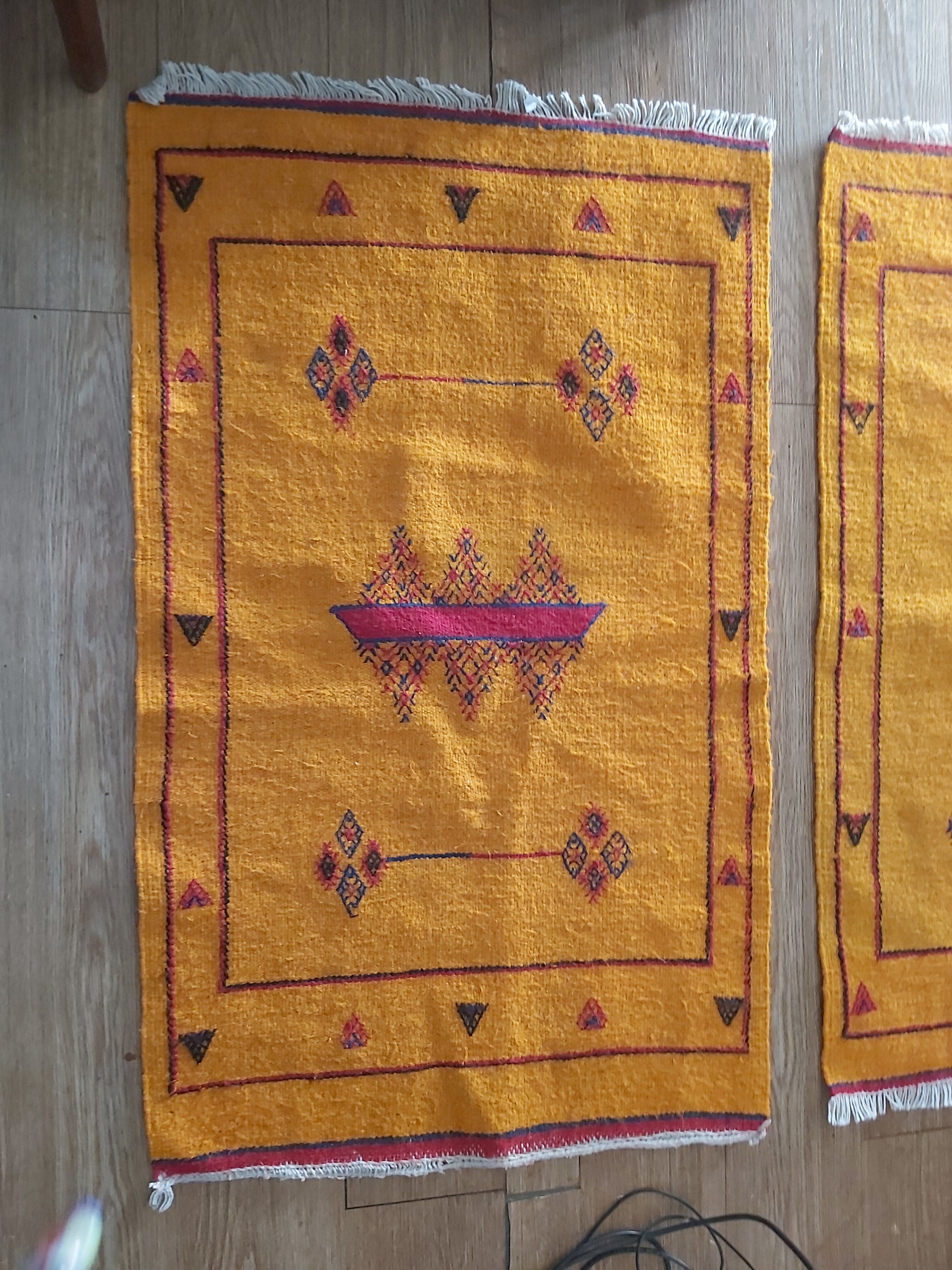 Pair of Moroccan kilims