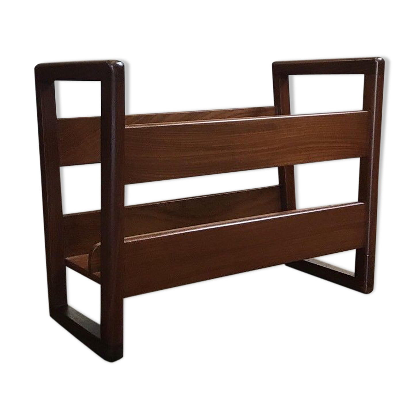 Magazine rack teak 60s/70s