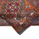Handwoven one-of-a-kind anatolian purple runner rug 91 cm x 375 cm