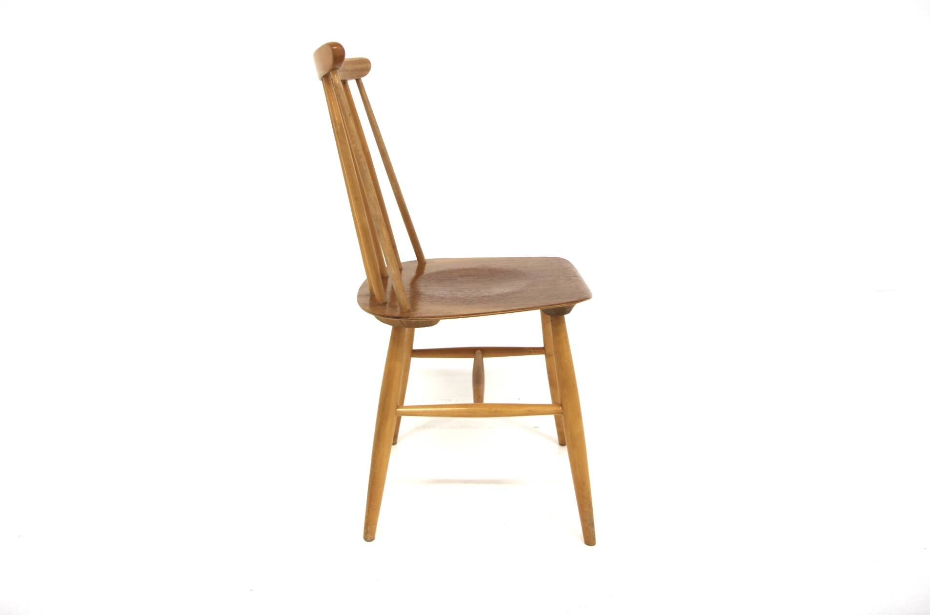Set of 6 Scandinavian "Pinnstol" chairs, Edsbyverken, Sweden, 1960.
