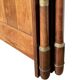 Empire-style mahogany bed