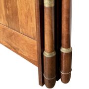 Empire-style mahogany bed