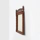 Antique 19th century faux bamboo mirror in wood, France