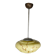 Art Deco Opaline Glass Ceiling Lamp, 1920s–1930s