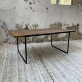 50s modernist oak coffee table