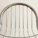2 vintage cantilever chairs - chrome metal — Gastone Rinaldi/Bauhaus style