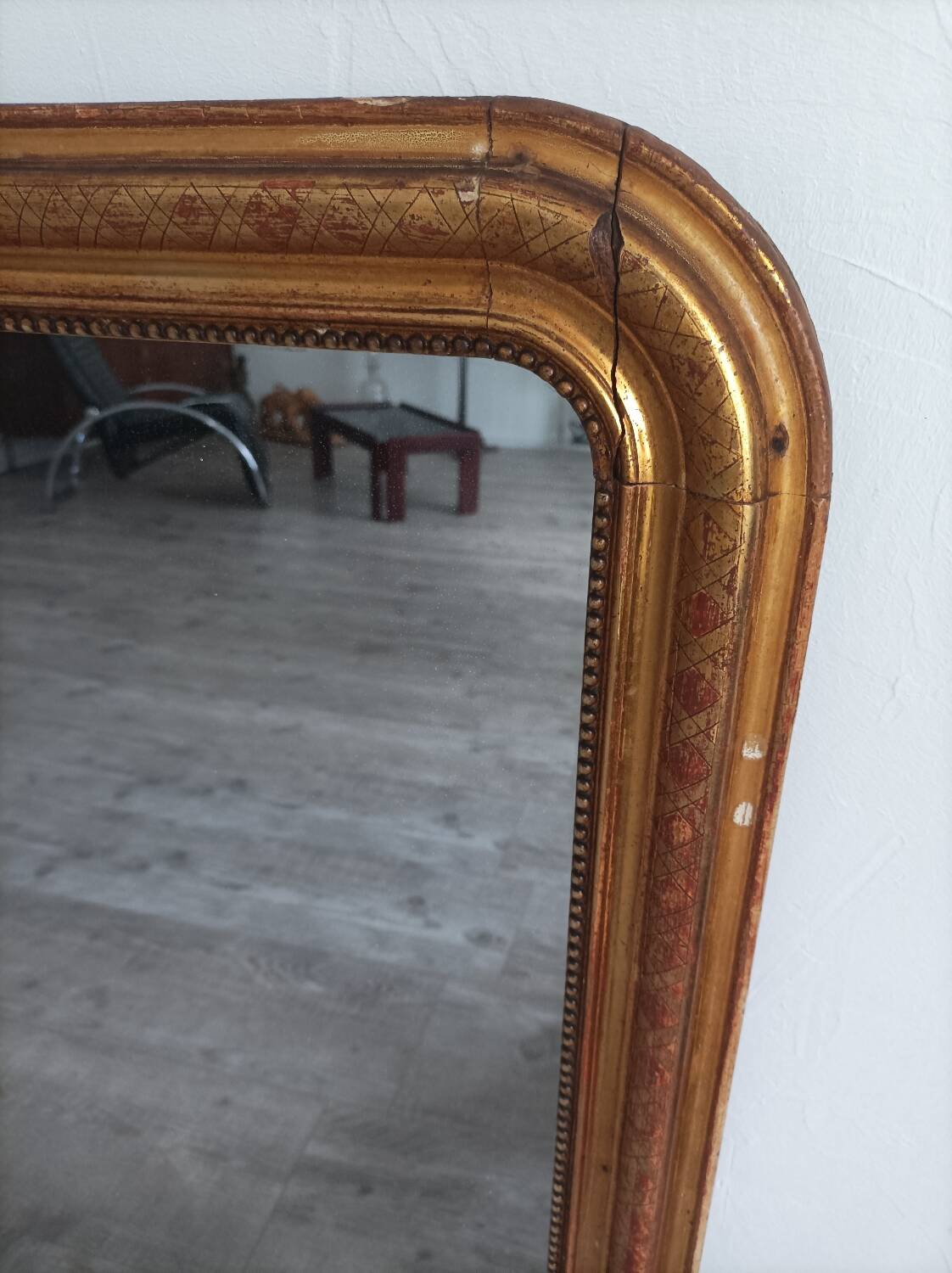 Antique Louis Philippe mirror
