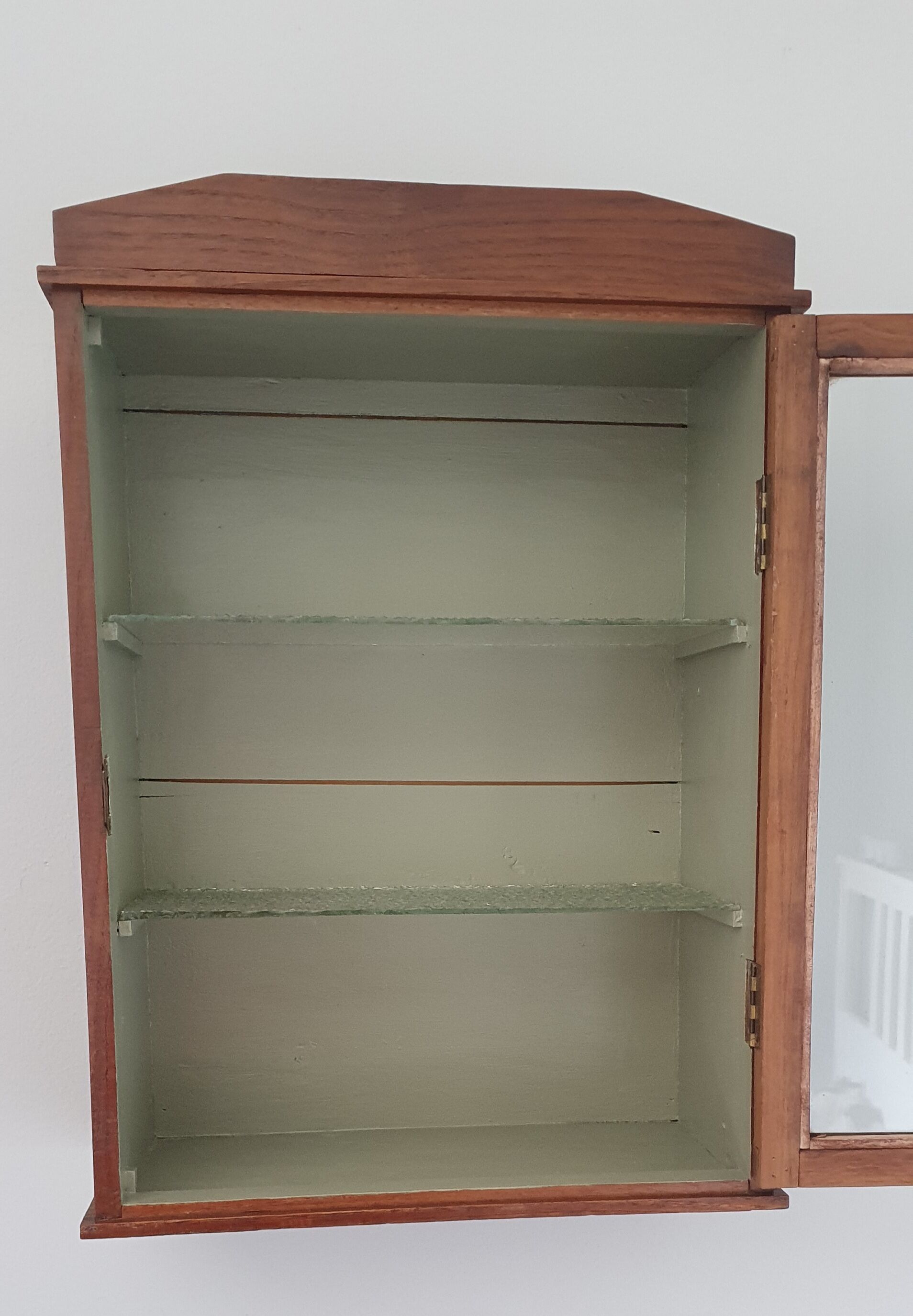 Antique wall shelf