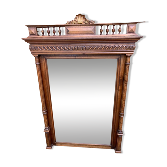 Louis XV style mirror/overmantel, 1950s