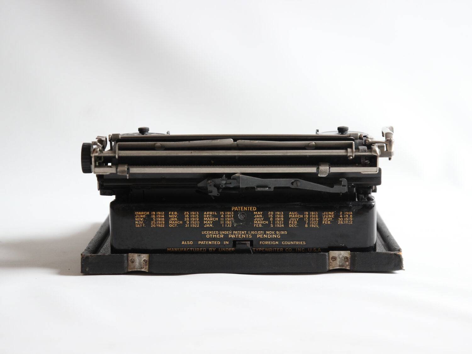 Underwood typewriter