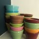 60s varnished terracotta pot