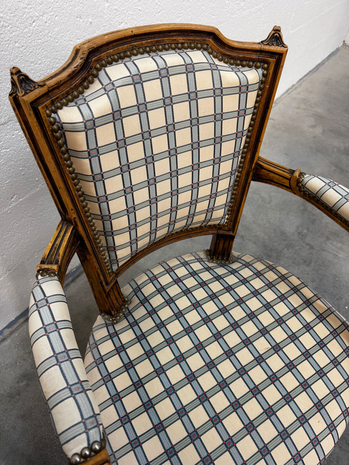 Pair of armchairs from the Louis XVI period