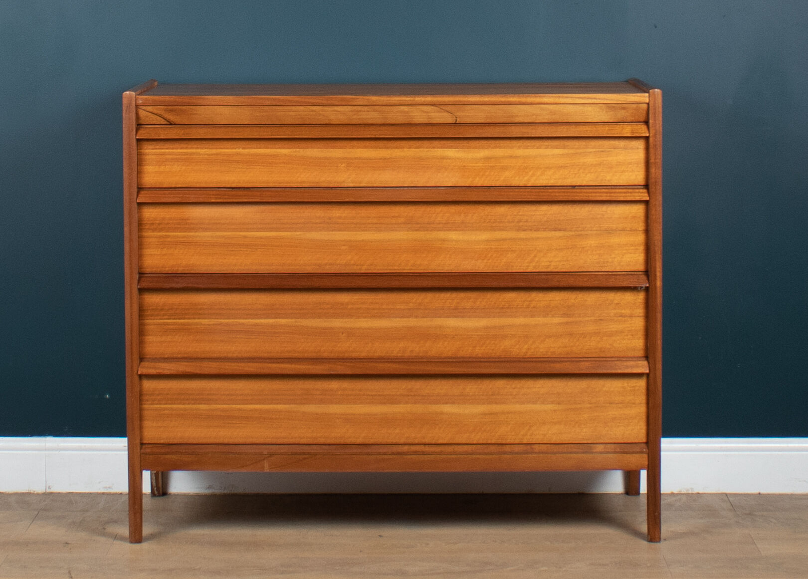 Retro Walnut & Rosewood Younger Chest Of Drawers By John Herbert
