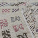Berber carpet handmade in natural wool