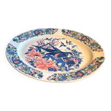 Large plate with bird motif, Stoviglierie pottery.