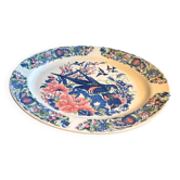 Large plate with bird motif, Stoviglierie pottery.