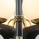 Mid-Century Modern Italian Brass and Opaline Chandelier