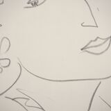 Henri Matisse: Young Girl with a Wry Smile, signed lithograph