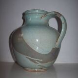 Ceramic pitcher signed Paturel