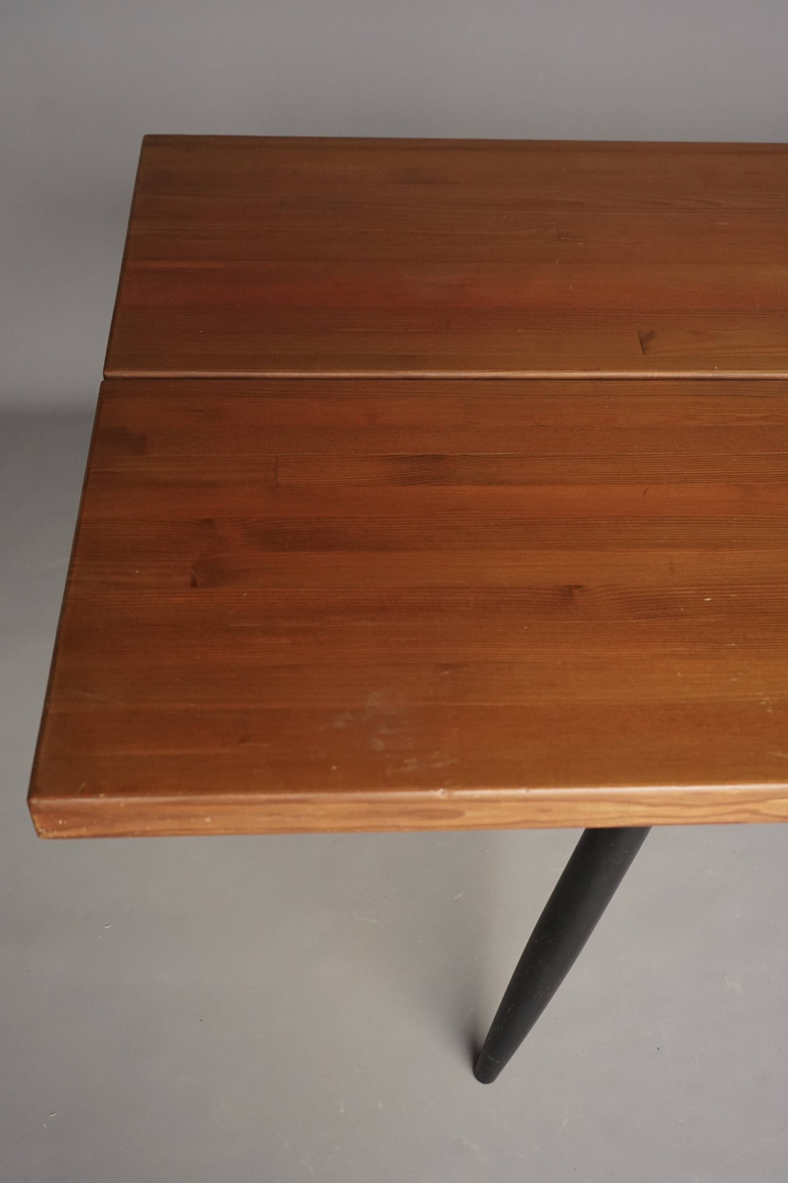 Mid-Century Large Pirkka Dining Table by Ilmari Tapiovaara for Laukaan Puu