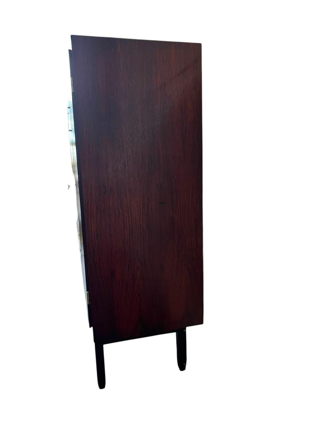 Buffet vintage en palissandre / meuble bar