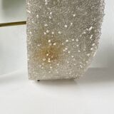 70s granite Perspex pendant light