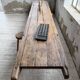 Brutalist popular art table XXL 3.5m/4m pine and oak